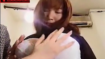 Asian Ladies Lock Lips In Sensual Lesbian Encounter