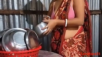 Indian Wife'S Erotic Kitchen Encounter