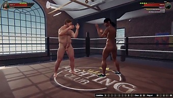 Ethan And Dela Go Head-To-Head In A 3d Naked Fight