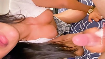 Ověření Amatéři Se Zlobí V Prádle A Užívají Si Creampie